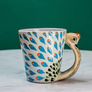 Lucia's Pavo Real Coffee Mug - Fair Trade - Made in Guatemala Image 3