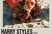 Harry Styles - Beach - Rare Mini Print/Poster