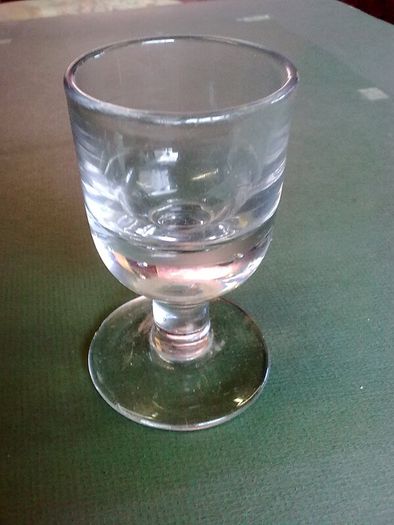 Old toasting glass Victorian or earlier
