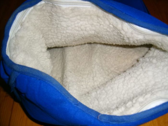 foot warmed