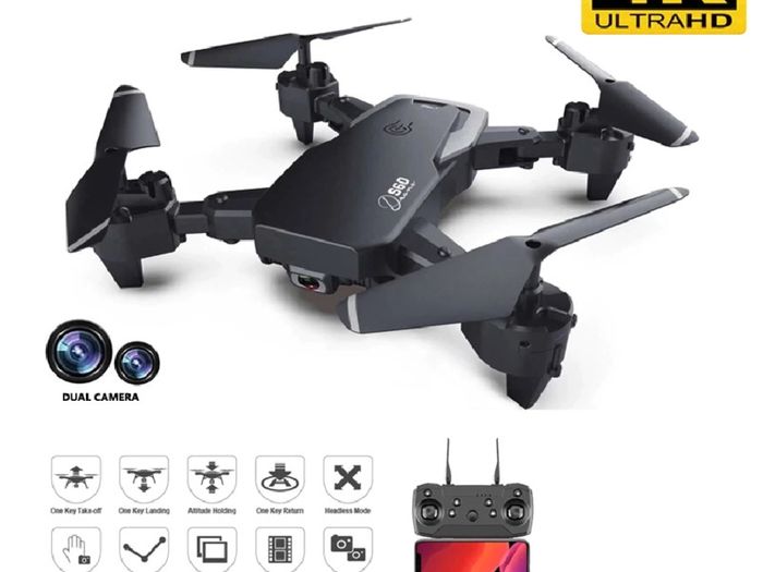 NEW Drone 4k profession HD Wide Angle Camera 1080P WiFi fpv Drone Dual Camera Height Keep Drones Camera Helicopter Toys
