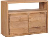 Sideboard 80x30x60 cm Solid Teak Wood