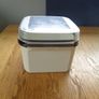 Tubberware  Square Plastic Container for Sale Image 4