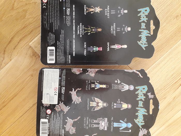 Rick and morty figures