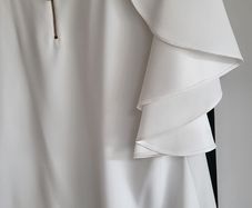 Caroline Kilkenny Davis White Blouse Sz 16 Uk - Rrp 225 (new)