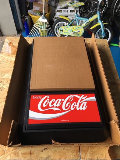 Coca Cola Rare Wall Clock year 1993 Brand New