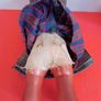 Vintage  Wind Up Hedgehog Doll 7" Tall 1950s-60s Image 2