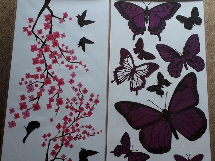 NEW pretty wall stickers