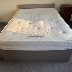 Double Bed with 4 Storage Drawers