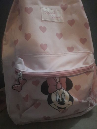 pink Minnie mouse schoolbag