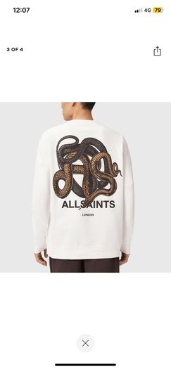 ALL SAINTS Reticulate Sweatshirt