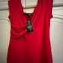 Red Fishtail Maxi Dress Image 4