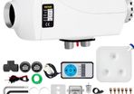 Diesel Air Heater 12v 5kw Digital Switch Silencer 10l Tank For Truck Pop