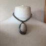 Vintage Statement Modernist Collar Length Necklace Image 2