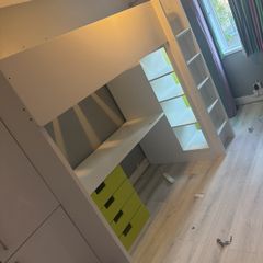 loft ikea bed