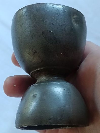 Irish Georgian Double Ended Pewter Drinks Measure