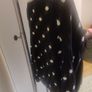 Next black polka dot V-neck jumper size UK20 EU48 Postage included Image 4