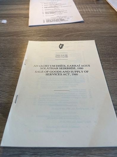 Sale of Goode and Supply of Services Act 1980