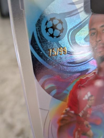 Van Dijk Liverpool FC Topps Total Football Team of the Season /99