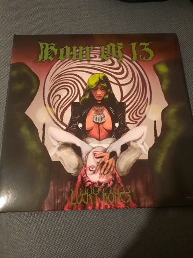HOUR OF 13: Lucky Bones/RazorRock Tapes LP- (300 Red vinyl pressing)