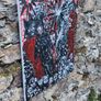 Original Acrylic Painting  Black Star  Handmade original artwork on canvas. Image 3