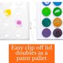 Brand New Create Watercolour Set - 36 Colours Watercolour Paint Set, Portable Travel Watercolour Pan and Paint Brush, Beginner Student Watercolour Cakes Image 4