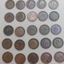 English Half Penny x 25 Date Run 1916 To 1940 Image 3