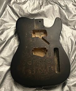 telecaster body paisley electric guitar parts accessories