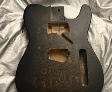 Telecaster body paisley electric guitar parts accessories