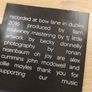 Dublin band Oh Joy 2016 7" single Image 2