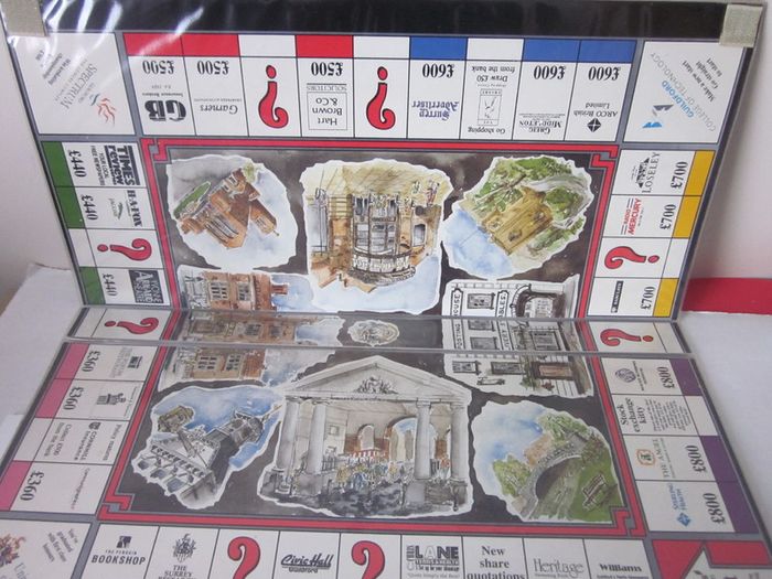 The Guildford Game A YMCA Project 1990s Property Buying Board Game