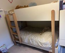 Bunk beds. Jelly bean Scandinavian range