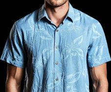 Tommy Bahama Short Sleeve Silk Shirt Size Medium