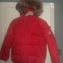 Brand New Never Worn Pyrenex Aviator Fur Girls Down Jacket Age 14 Mascotte Red Image 2