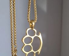 Dog lover paw necklace