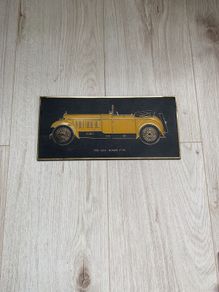 vintage Alfa Romeo 17/65 plaque