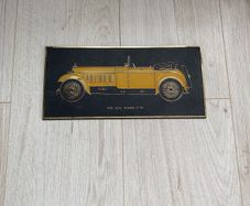 vintage Alfa Romeo 17/65 plaque