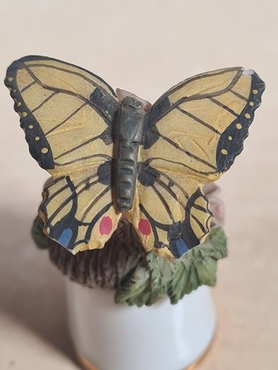 Scotland Direct Butterfly thimble set collection x 15 Sutherland England vintage
