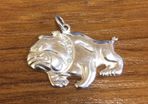 Sterling Silver PitBull Bulldog