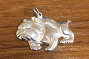 Sterling Silver PitBull Bulldog