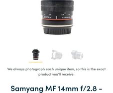 Samyang 14mm 2.8 RF