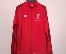 New Balance Red LFC Liverpool 2018 2019 Football Training Jacket Size XL
