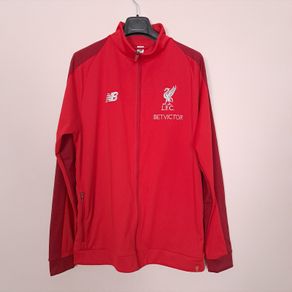 New Balance Red LFC Liverpool 2018 2019 Football Training Jacket Size XL