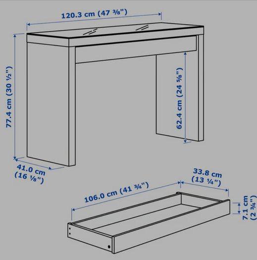 Study Desk/ Vanity Table/Dressing Table/ Hall Table