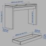 Study Desk/ Vanity Table/Dressing Table/ Hall Table Image 2