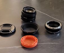 Canon FD 50mm F1.8 Vintage Lens + MFT Adapter
