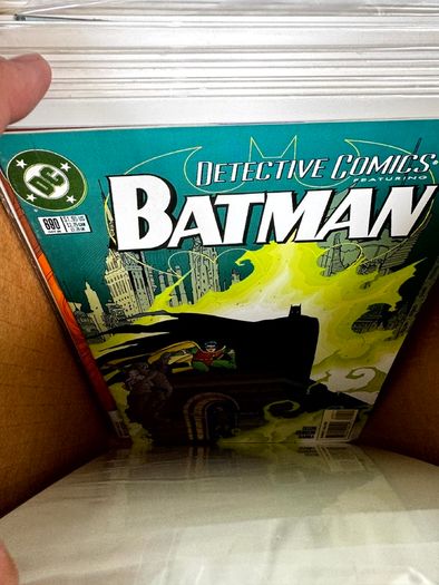 Detective Comics Batman Long Comic Box w 215 comics for Sale