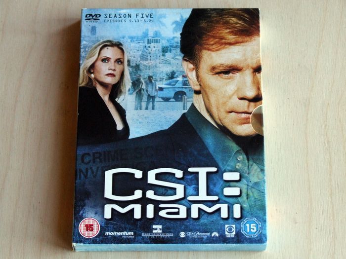 Crime drama TV shows (DVD)