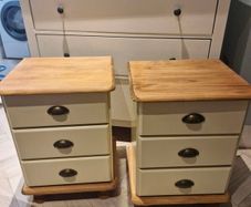 chest of drawers and lockers