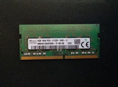 Sk Hynix 4gb Ddr4 2133mhz Laptop Ram Sodimm